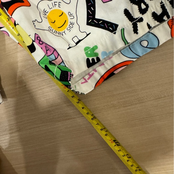 Jeremyville/Forever21 colab shorts XL 80’s inspired print  limited edition - Picture 7 of 8